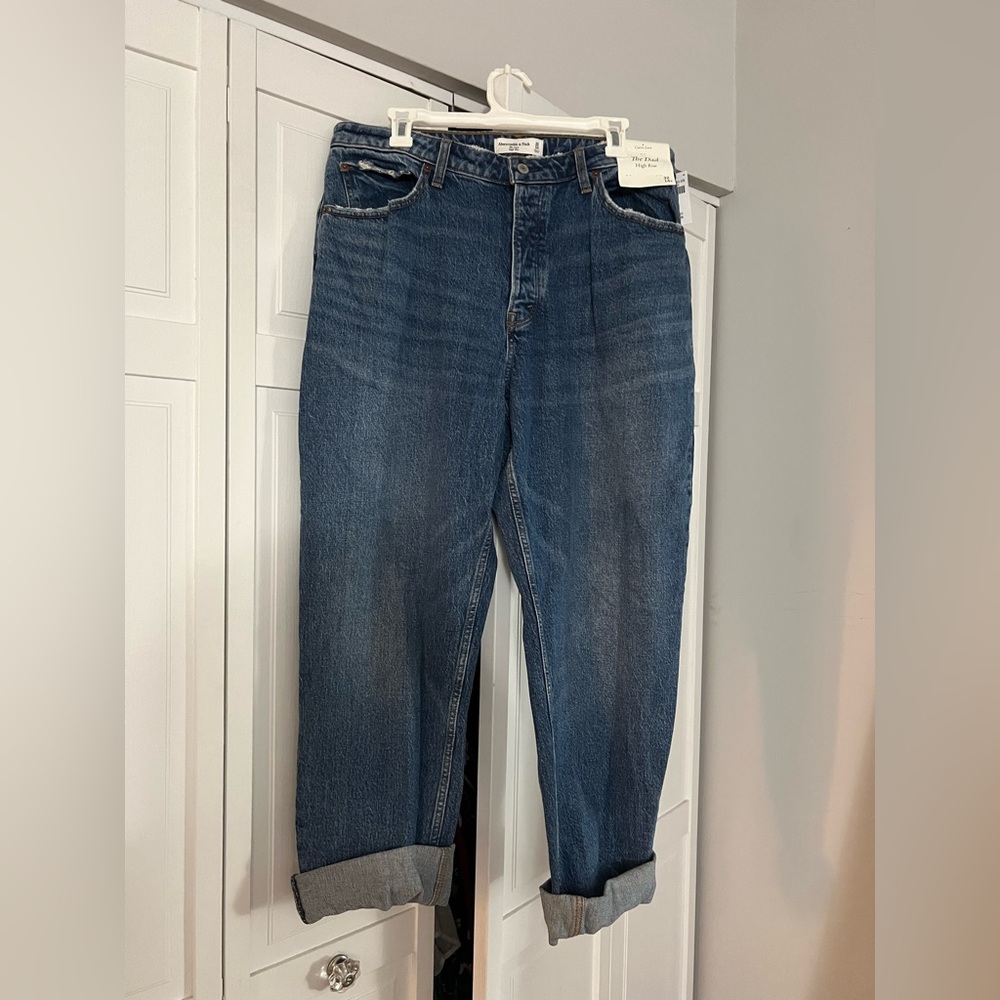 Abercrombie dad jeans